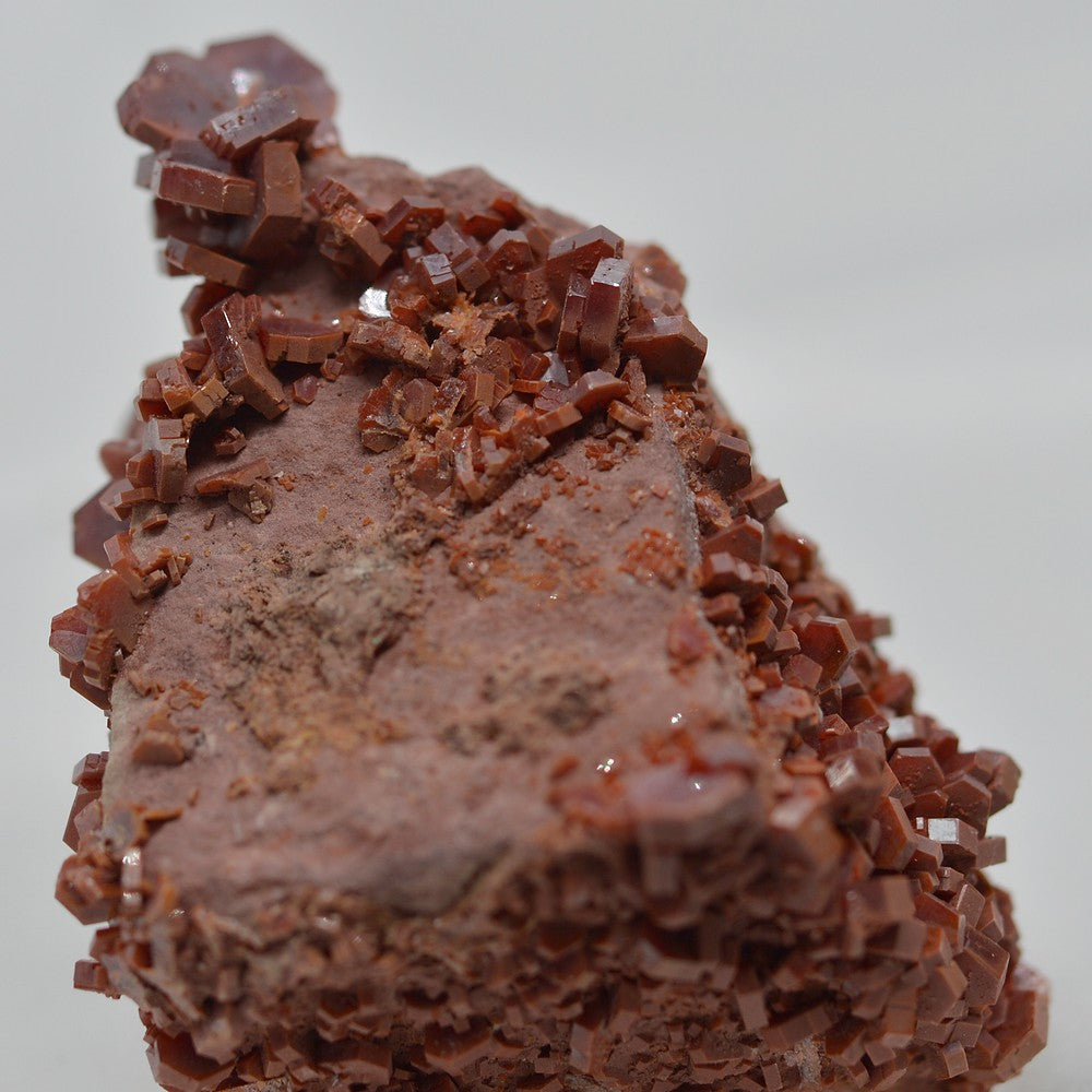 Amas de cristaux de vanadinite marocaine sur gangue 189g
