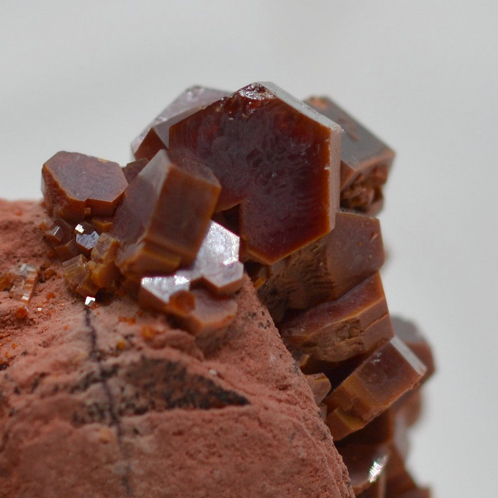 Cristaux de vanadinite sur matrice de 46g