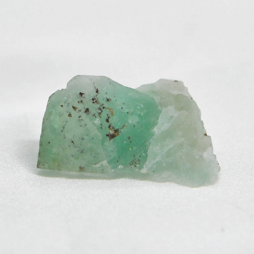 Fluorite vert d'eau et pyrite de 9g d'El Hammam au Maroc