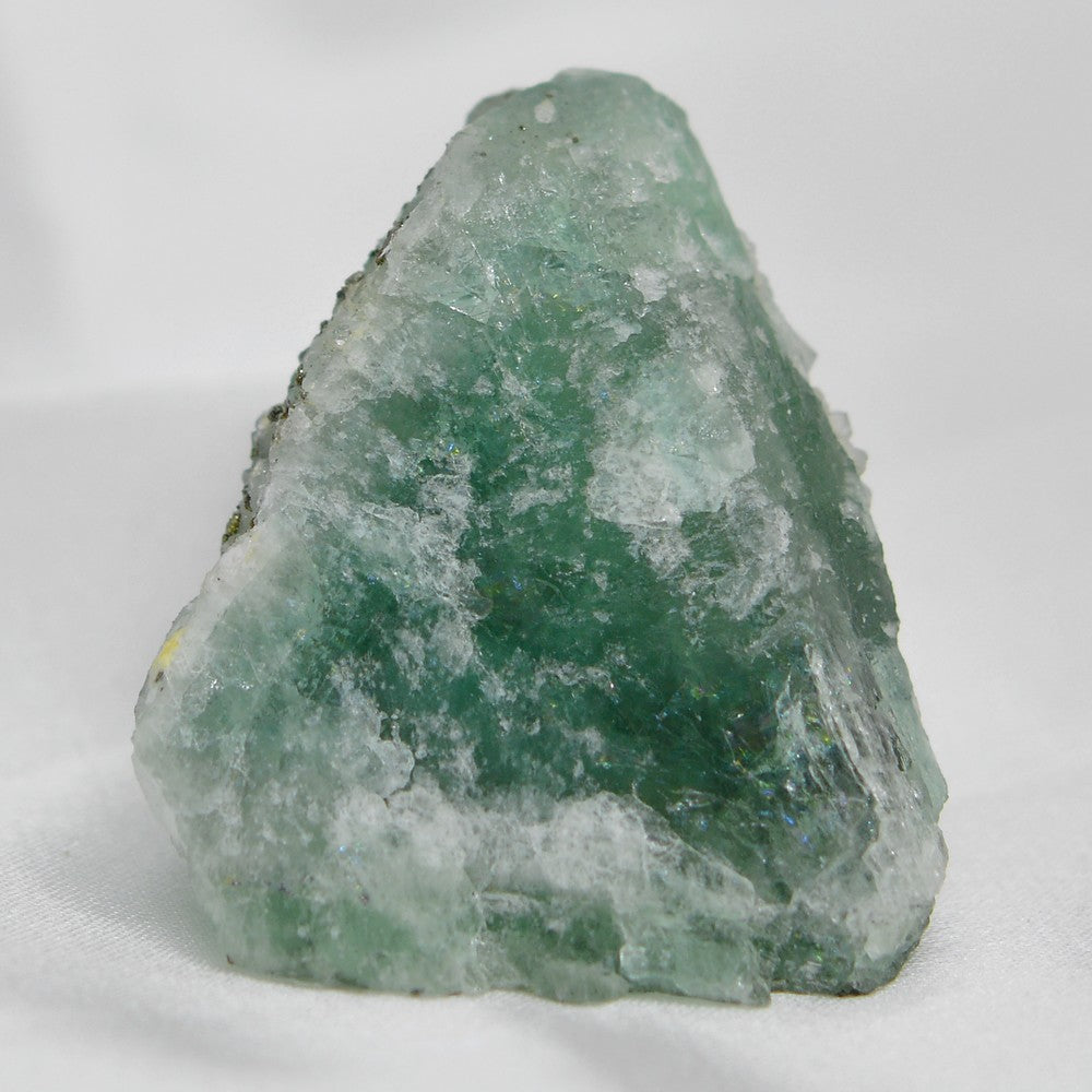 Fluorite verte 58g pierre naturelle brute du Maroc 58g