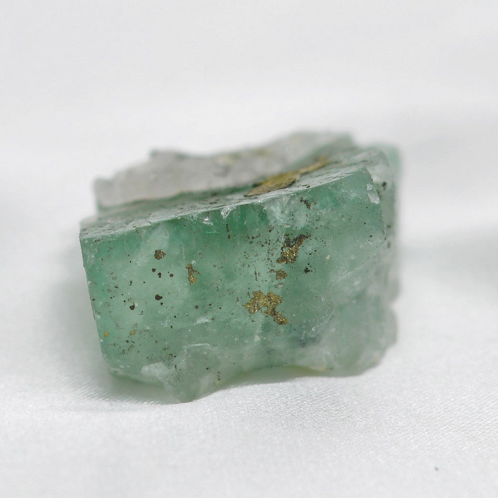 Fluorite verte et pyrite d'El Hammam au Maroc 20g