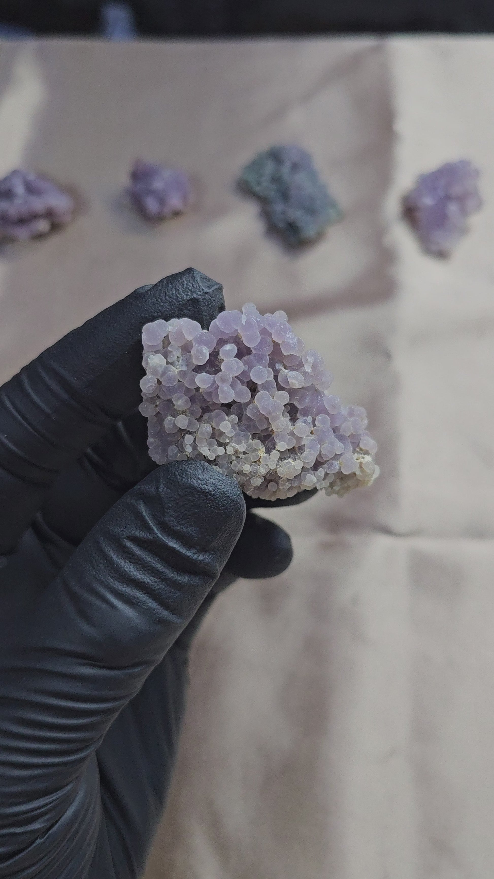 Calcédoine en microcristallins de quartz d'Indonésie de 35g