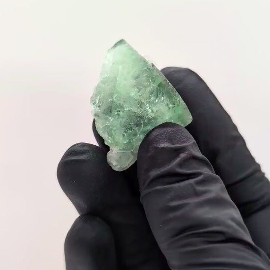 Fluorite vert d'eau avec quartz 20g d El Hammam au Maroc